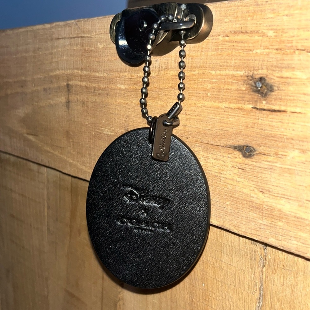 Disney x COACH Mickey Mouse Hangtag Charm - Picture 2 of 2